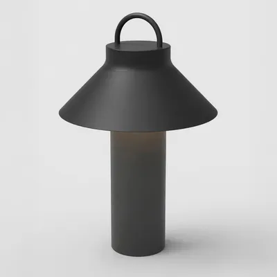 ライト・ランタン NMM MIYABI CrackDesign BLACK Ver Moov Portable LED Lamp by Johannes Lindner | Novoform