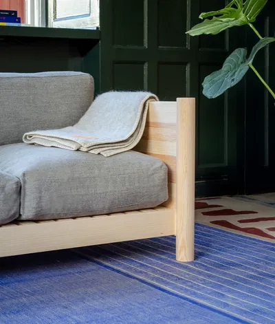 Verk Combines Mia Cullin Sofa With Ingegerd Råman’s Wool Cushion Designs | ScandinavianDesign.com