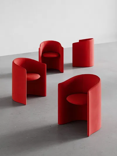 Proto Armchair Design By Nick Ross For +halle | ScandinavianDesign.com