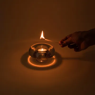 Orion Candle Holder By Clara Von Zweigbergk For Kosta Boda | ScandinavianDesign.com