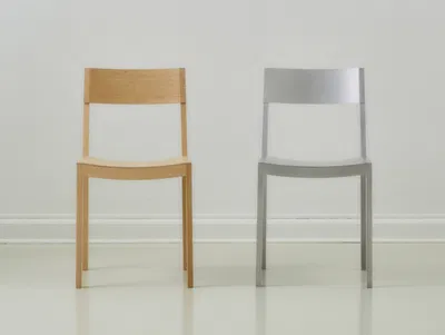 Sample Chair By Jonas Trampedach Features Dual Materials For Værktøj 2 | ScandinavianDesign.com