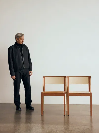 The Børsen Chair by Martin Kechayas in maple and pear wood, Danmarks Næste Klassiker 2026
