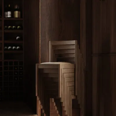 Ekko Chair upholstered edition with Sørensen Leather, Brdr. Krüger and Henning Larsen Architects