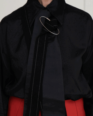 Pia Wallén Collection 01 wool coat, handcrafted at LiLaRo tailoring atelier in Stockholm