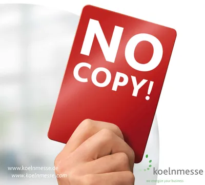 No Copy! – Originals only!