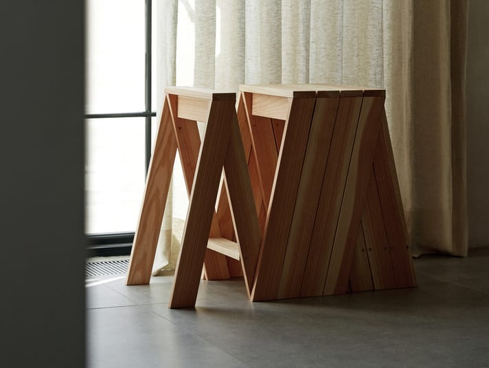 Ishinomaki AA Stool by Torafu Architects – menu