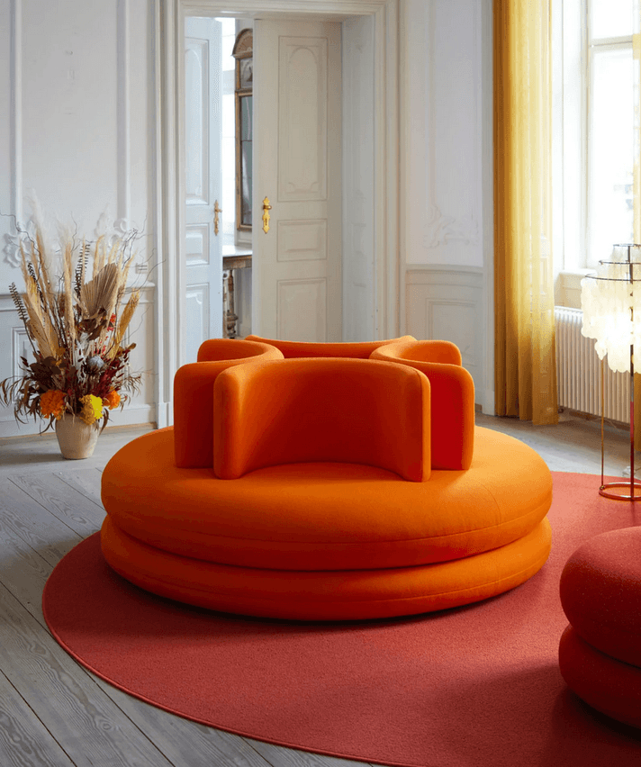 Verpan Launches Verner Panton Easy Sofa 1964 - Scandinaviandesign.com