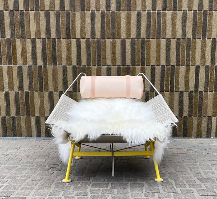 PP Møbler's Jubilee PP225 Flag Halyard Chair in Wegner Yellow