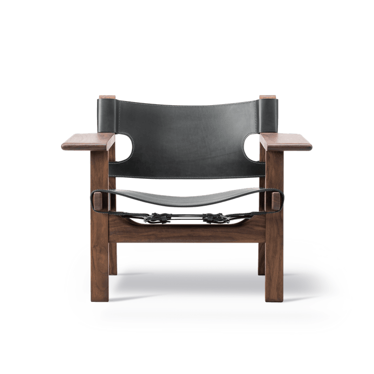 The Spanish Chair by Børge Mogensen crafted in American walnut
