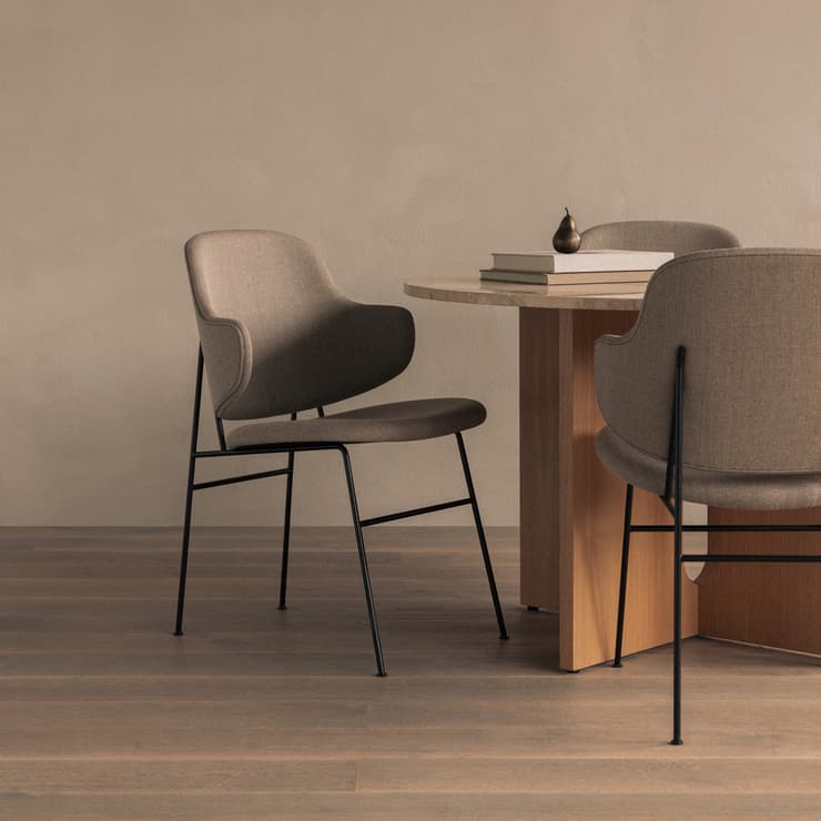 Ib Kofod-Larsen's Penguin Chair, now with seat and back upholstery