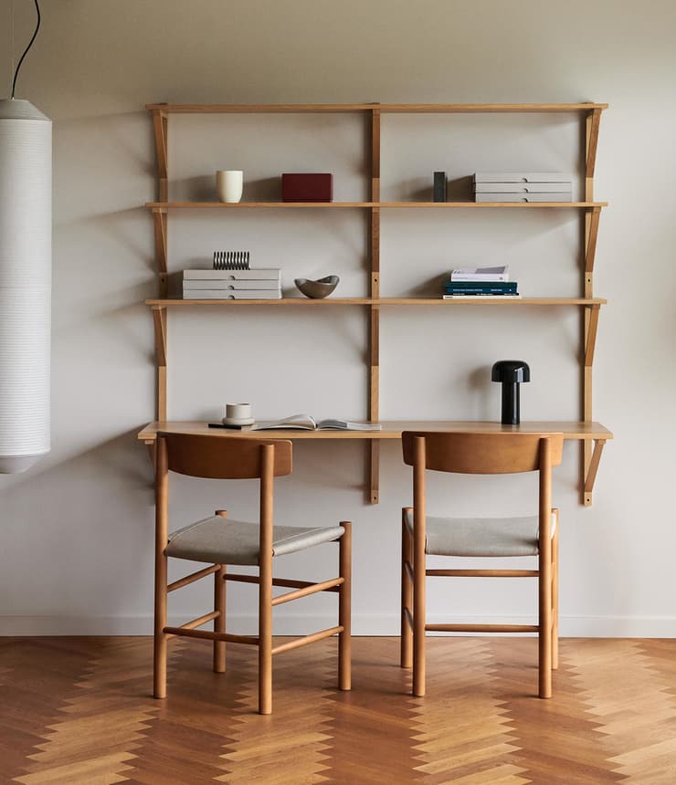 Fredericia Launches Upholstered J39 Chair by Børge Mogensen