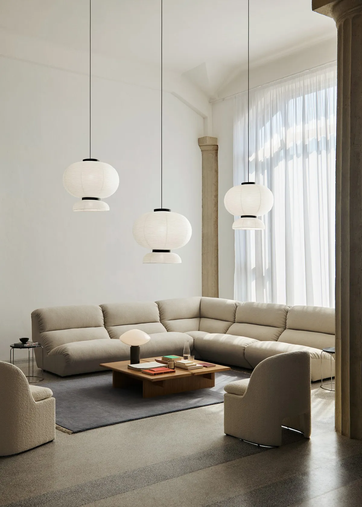 Anderssen & Voll's two-piece Hi Lo sofa series – &Tradition