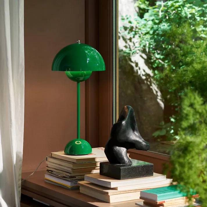 Three lamps by Verner Panton in &Tradition's collection