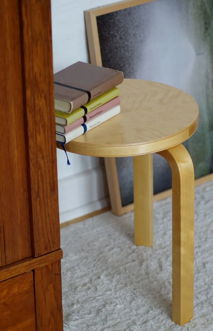 Alvar Aalto's Legendary Stool 60 Returns in Distinctive Loimu