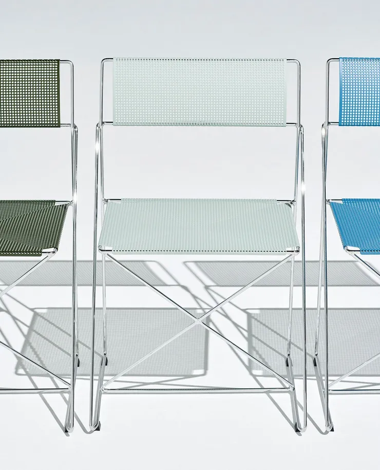 X-Line Chair by Niels Jørgen Haugesen relaunched by HAY