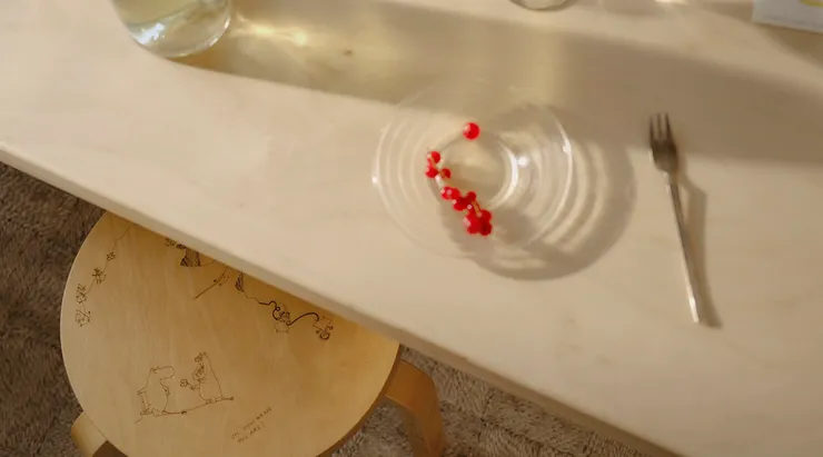 Artek Moomin Stool 60 Celebration Alvar Aalto 2025