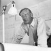 Kaare Klint portrait, Danish architect and designer 1888–1954, founder of furniture design education