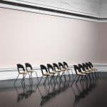 Fritz Hansen Pair Black Oak Den Frie 12 Chairs | Scandinavian Design