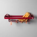 Arches Coat Rack Purple Red Minus Tio | Scandinavian Design