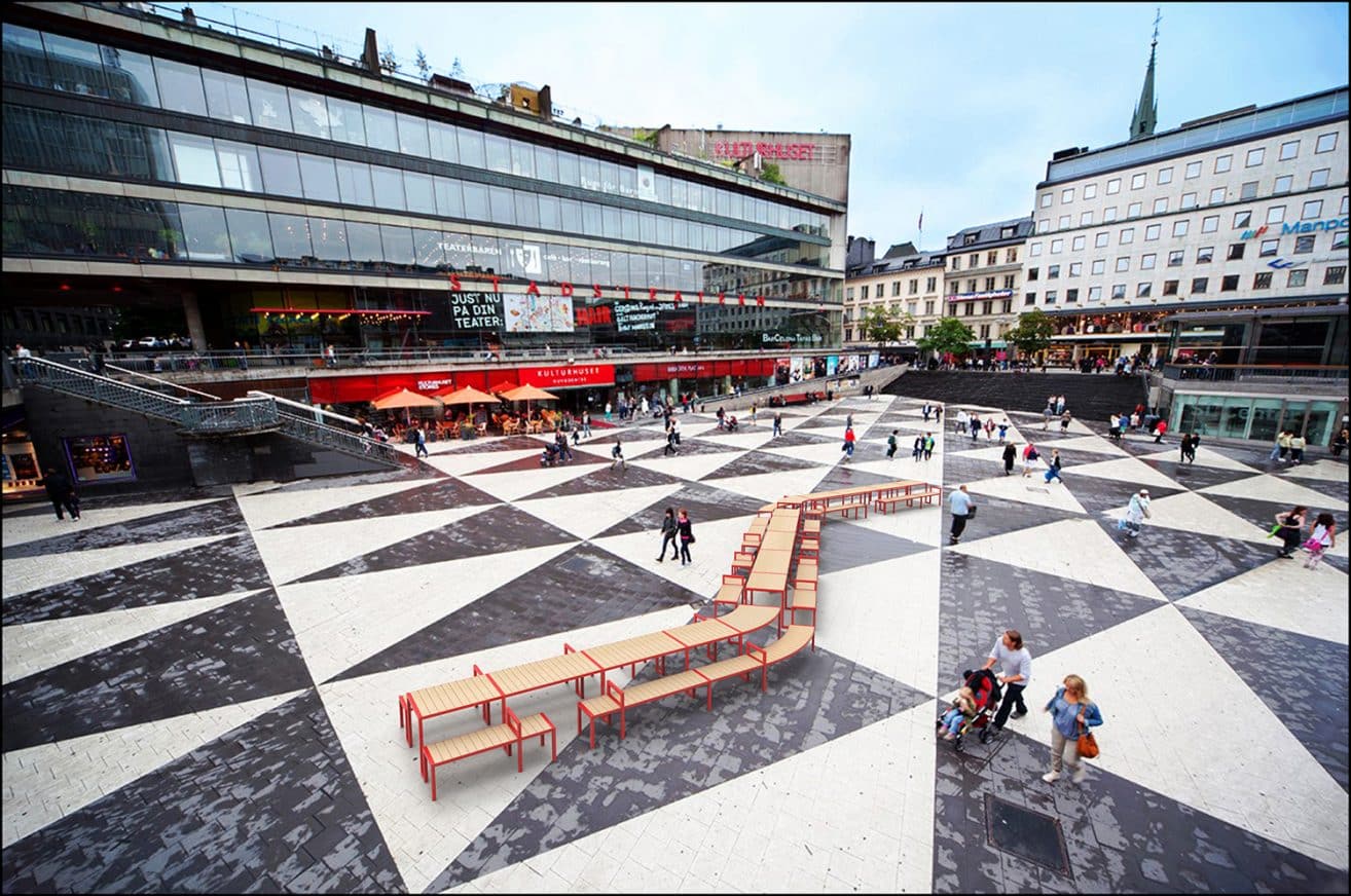 Långbordet Z Sergels | Scandinavian Design