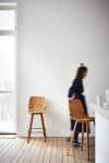 Blå Station furniture in a renovated school building in Österlen, Skåne – winter interior shoot by Oskar Falck, styled by Anna Björkman
