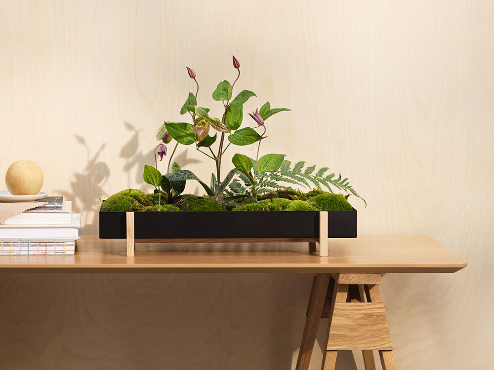 Flowertray 1 Greenery | Scandinavian Design