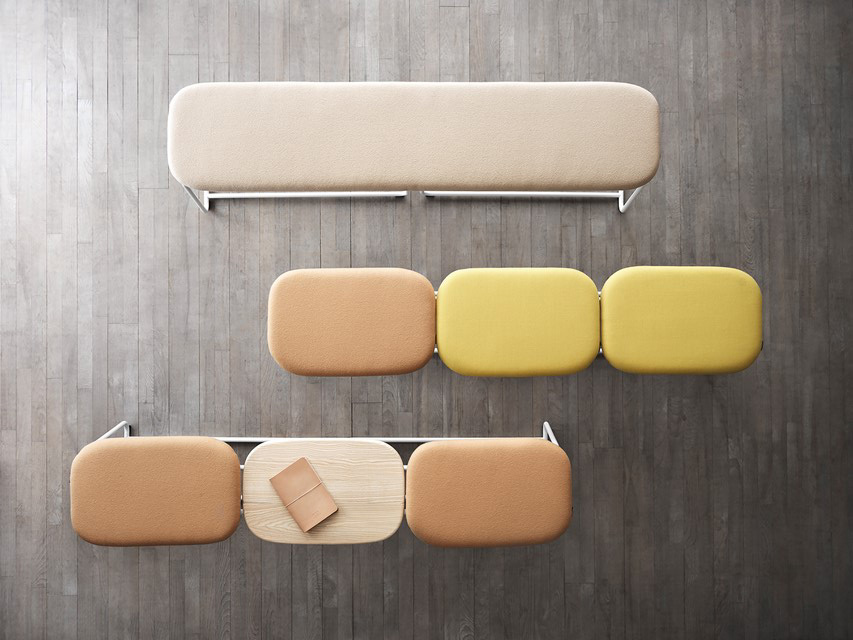 Soft Top Bench Top View | Scandinavian Design