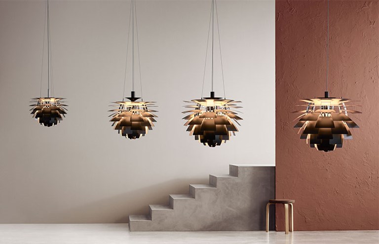 Louis Poulsen news archive Danish lighting design PH lamps Poul Henningsen Arne Jacobsen lighting classics