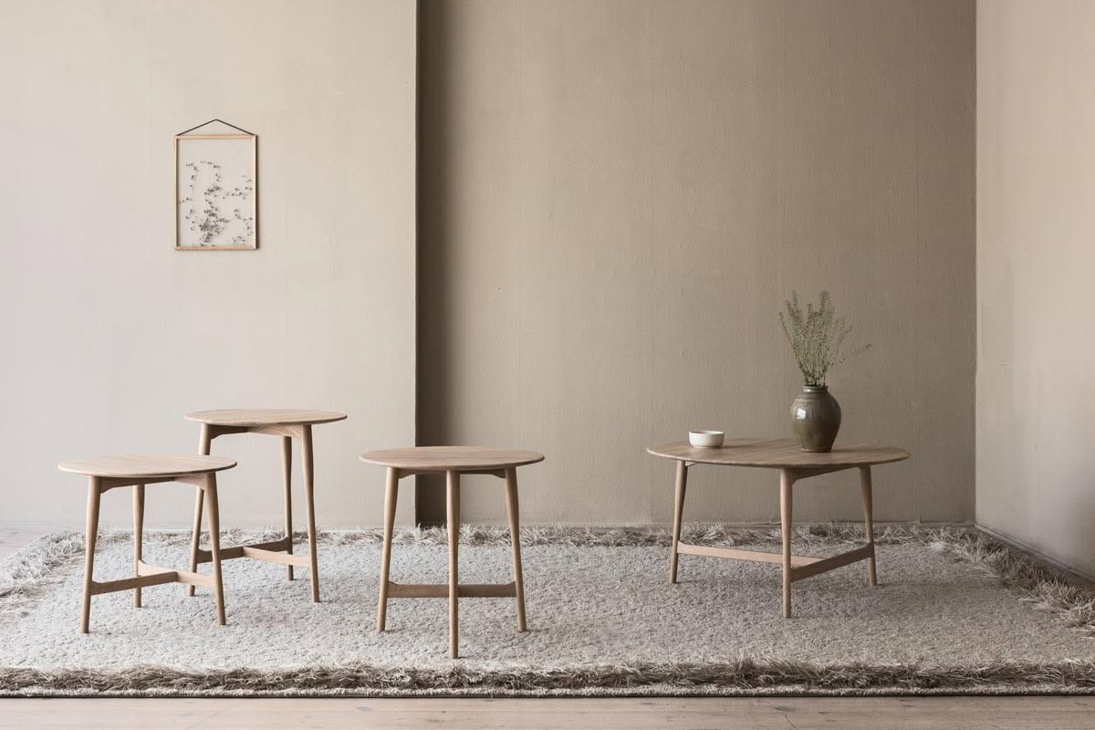 Soffbord Kiltapp Smabord Kiltapp Vitoljad Ek | Scandinavian Design