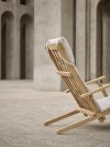 Bm5568 Teak Oil Cushion Detail | Scandinavian Design