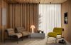 Lammhults Sunny Easychair Beige Yellow E01 Hero | Scandinavian Design