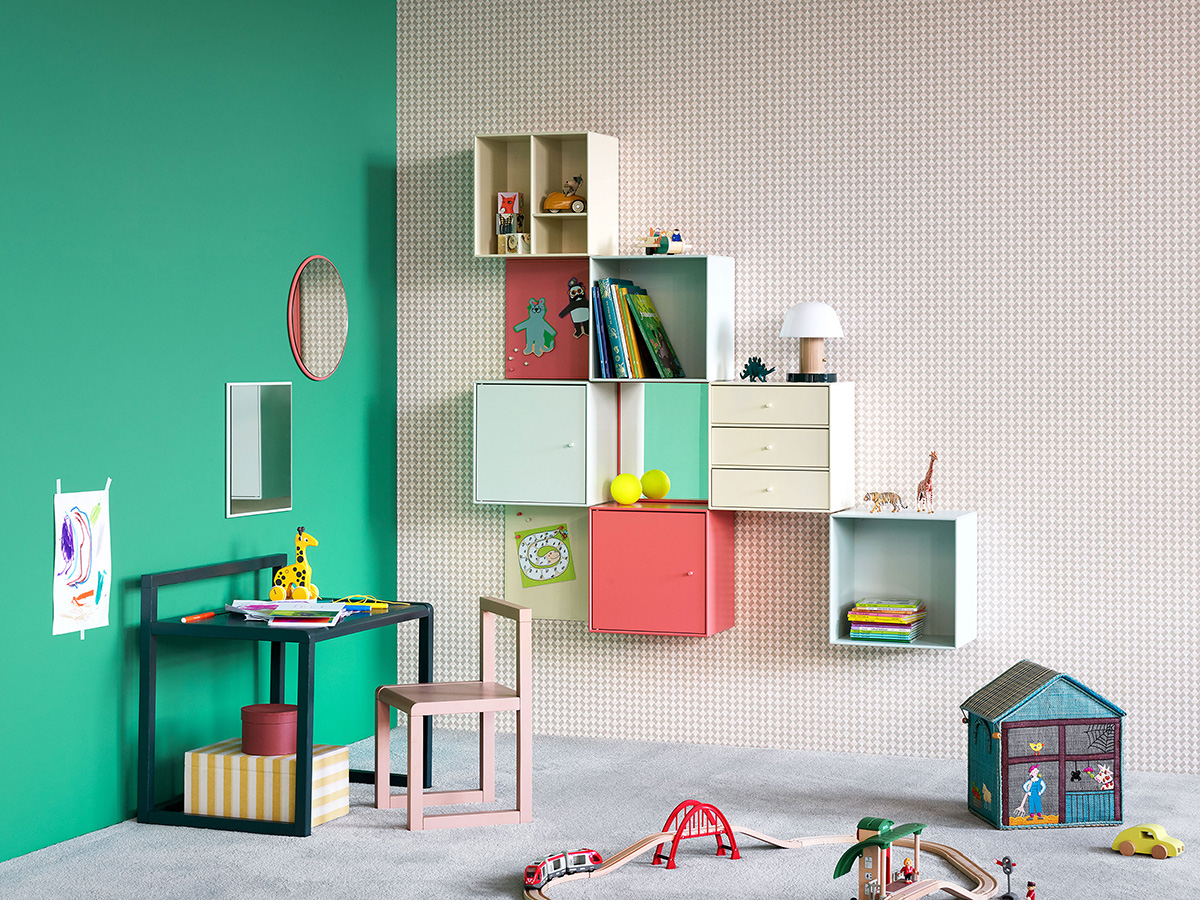 Montana Mini Kidsroom Mist Vanilla Rhubarb W | Scandinavian Design