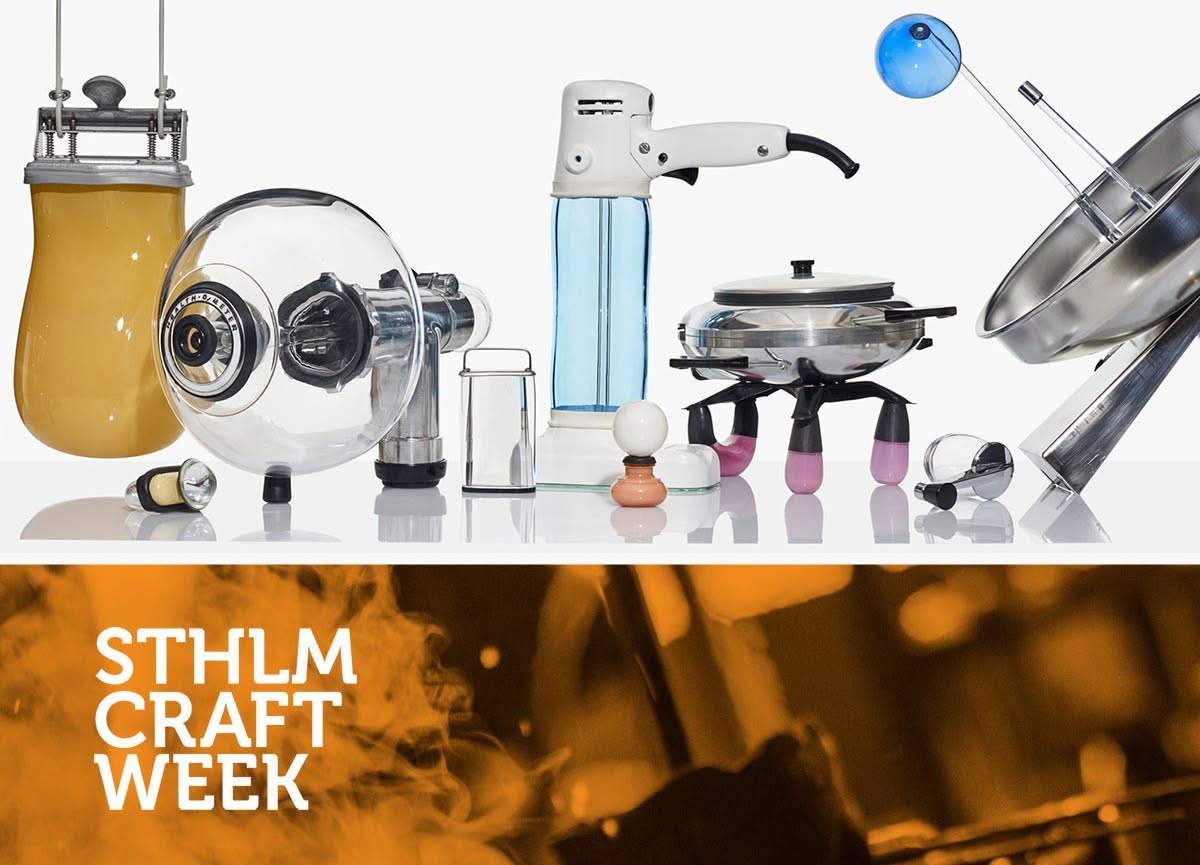 Stockholm Craft Week 2021 – Sweden's biggest contemporary craft event, 30 September–3 October, 54 producers and over 100 events
