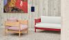 Arbour Club Sofa Mode 009 Wine Red Wb Lacquer Beech Base Arbour Club Armchair Atlas 621 Oiled Waxed ... | Scandinavian Design