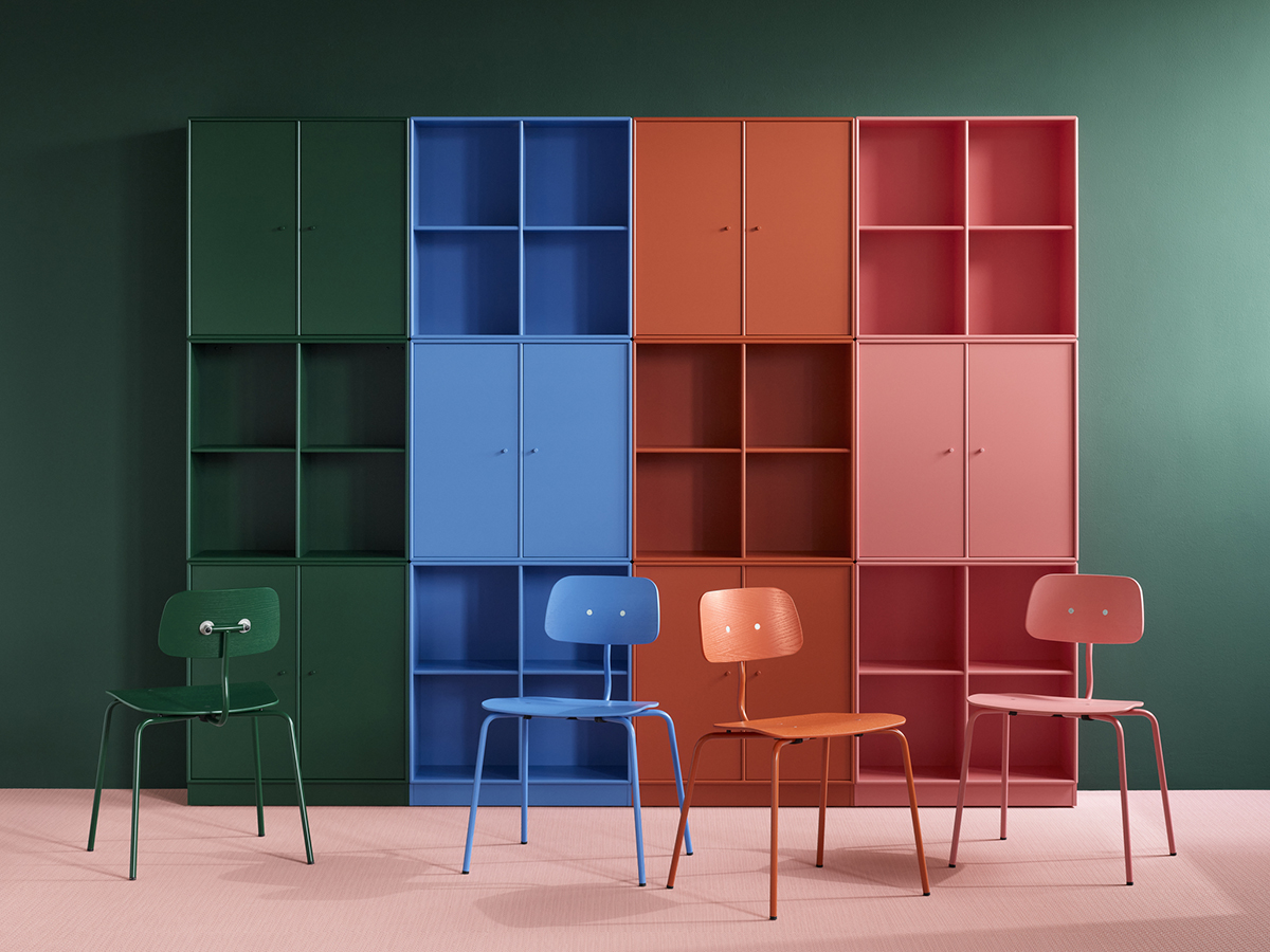 Montana System Kevi Pine Azure Hokkaido Rhubarb W | Scandinavian Design