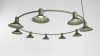 Compose perforated metal pendant creating atmospheric light patterns by Jens Fager for Zero