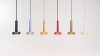 Sprinkle pendant by Note Design Studio for Zero Lighting with geometric silhouette and slatted shade