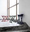 OW2000 Egyptian Stool Ole Wanscher Carl Hansen new colors saddle leather oak folding design Temple Thebes