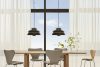 Concert light black finish four shades Jorn Utzon Fritz Hansen Sydney Opera House inspired