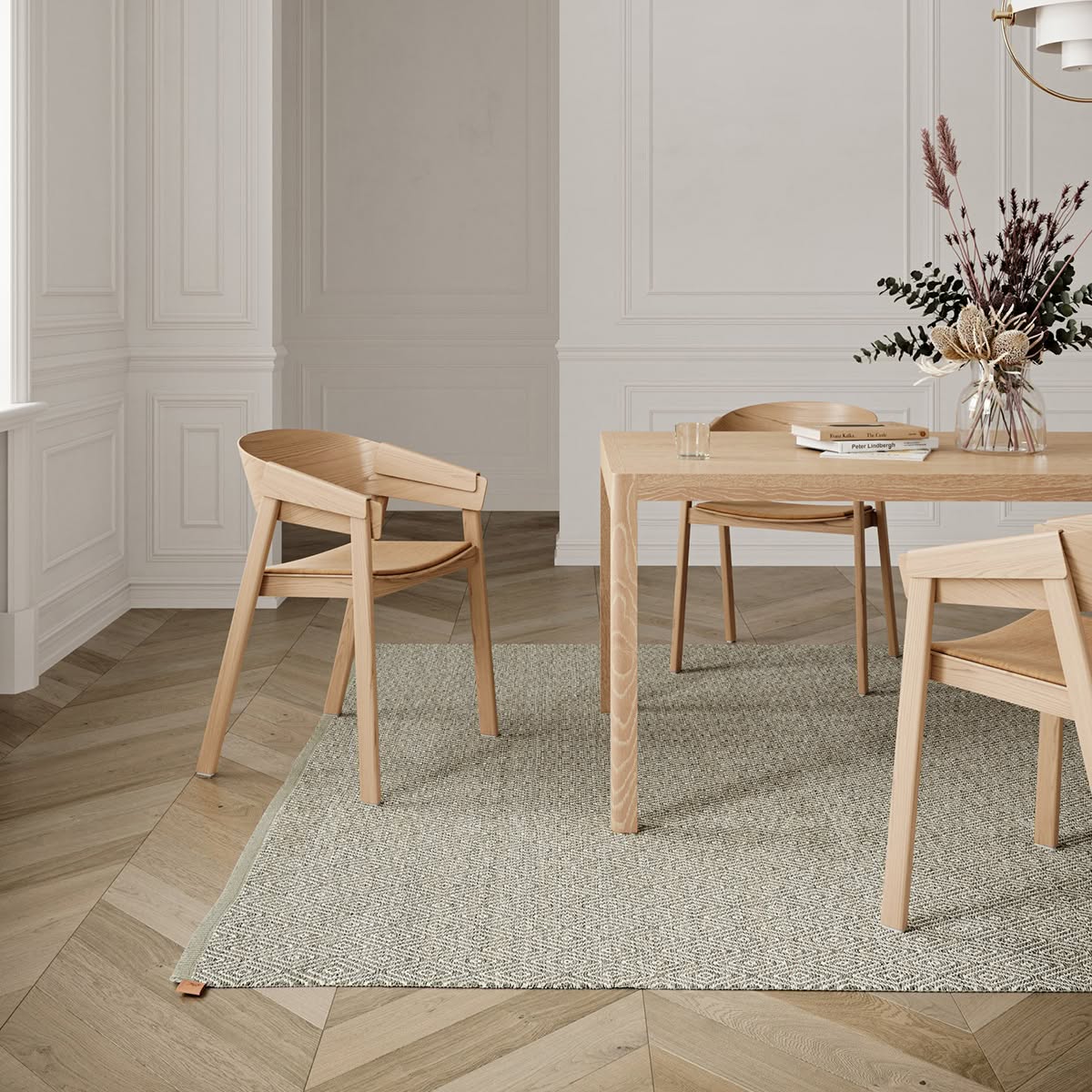 KASTHALL ラグ G.LAGERHEM-ULLBERG Kasthall rug in four new nature-inspired colors by Gunilla