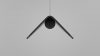 Detail view of Svala pendant showing refined construction and quality Swedish lighting craftsmanship materials