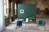 Neo Lite Soft easy chair by Fredrik Mattson for Materia showcasing quilted upholstery design