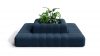 BOB Corner by Thomas Bernstrand and Stefan Borselius enabling sharp angular configurations for Blå Station's modular sofa system.