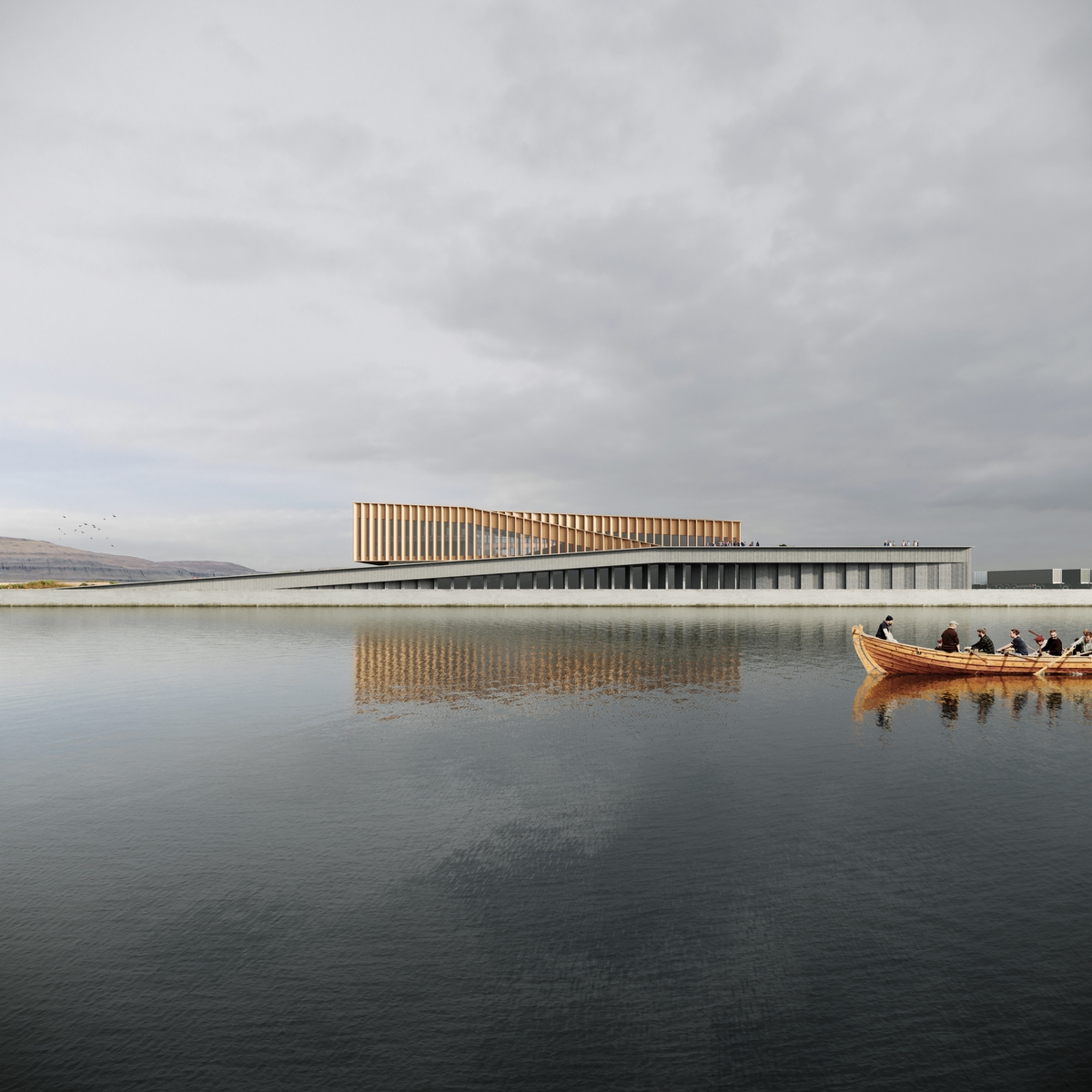 Smyril Line Terminal Henning Larsen Credit Element | Scandinavian Design