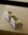 Rare Finn Juhl chair design relaunched by House of Finn Juhl featuring distinctive structural elements at 3DaysOfDesign