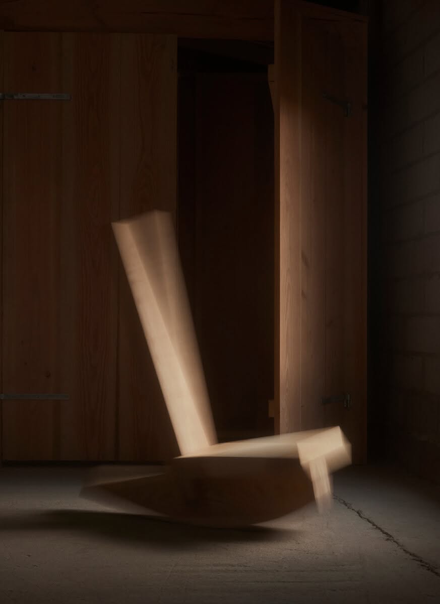Weight of Wood Dinesen X Christianjade Rocking Chair | Scandinavian Design