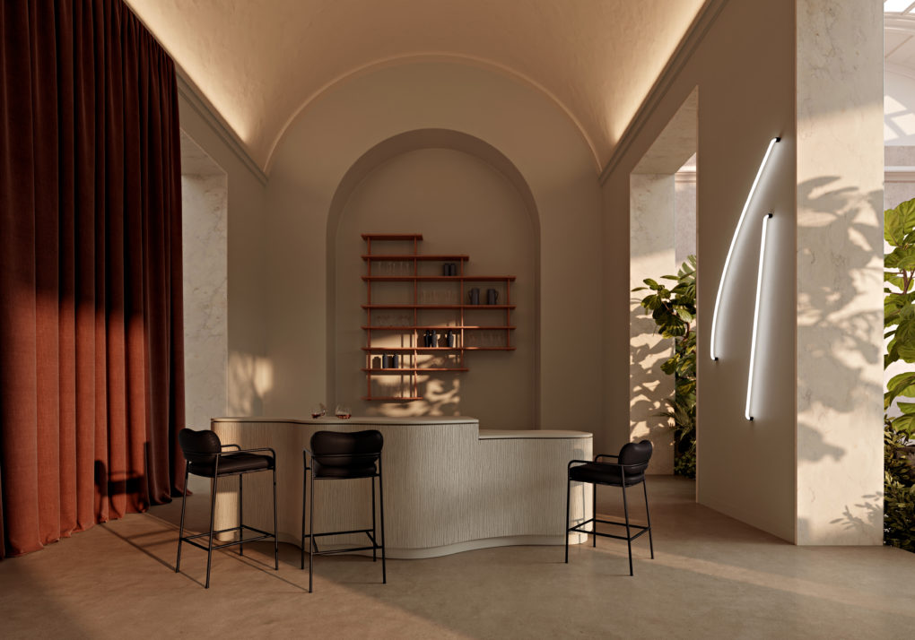 Expanded Bollo collection by Andreas Engesvik for Fogia featuring rounded forms and generous proportions