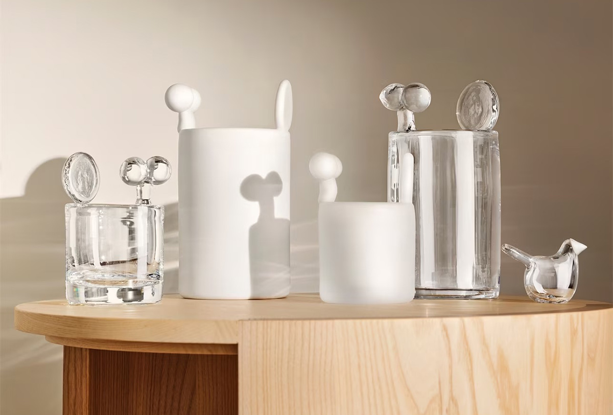 Iittalaemea 03 Iittala Snow Castle Glass Art 90mm Clear | Scandinavian Design