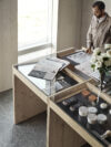 Moodbord by Modesty Concept for Blå Station providing innovative space for creativity and inspiration in modern workplaces.