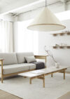Versatile N-PL01 pendant lamp by Norm Architects for Karimoku showcasing minimalist design with Japanese-Danish sensibility.